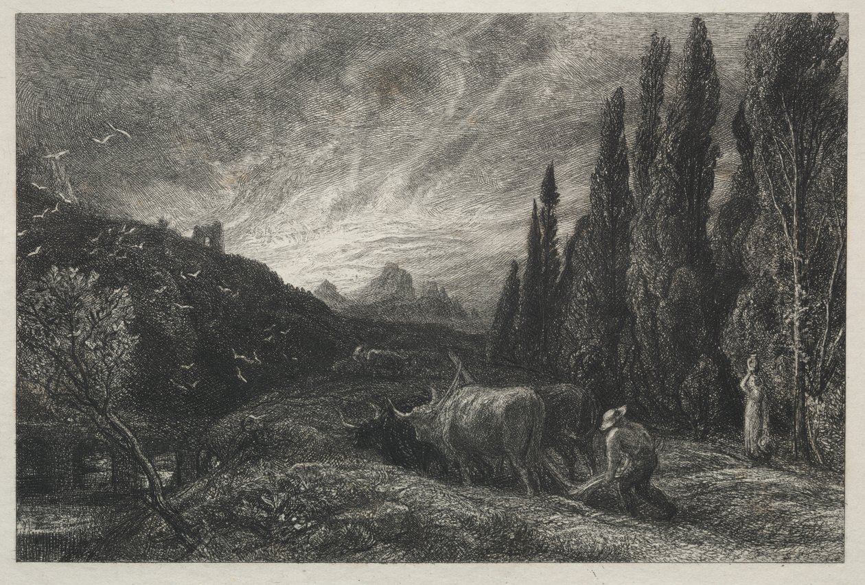 O Primeiro Lavrador de Samuel Palmer