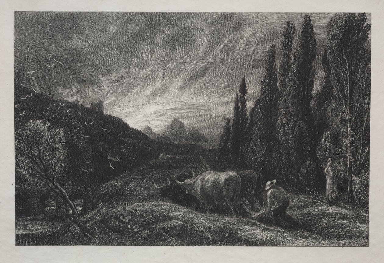 O Primeiro Lavrador de Samuel Palmer