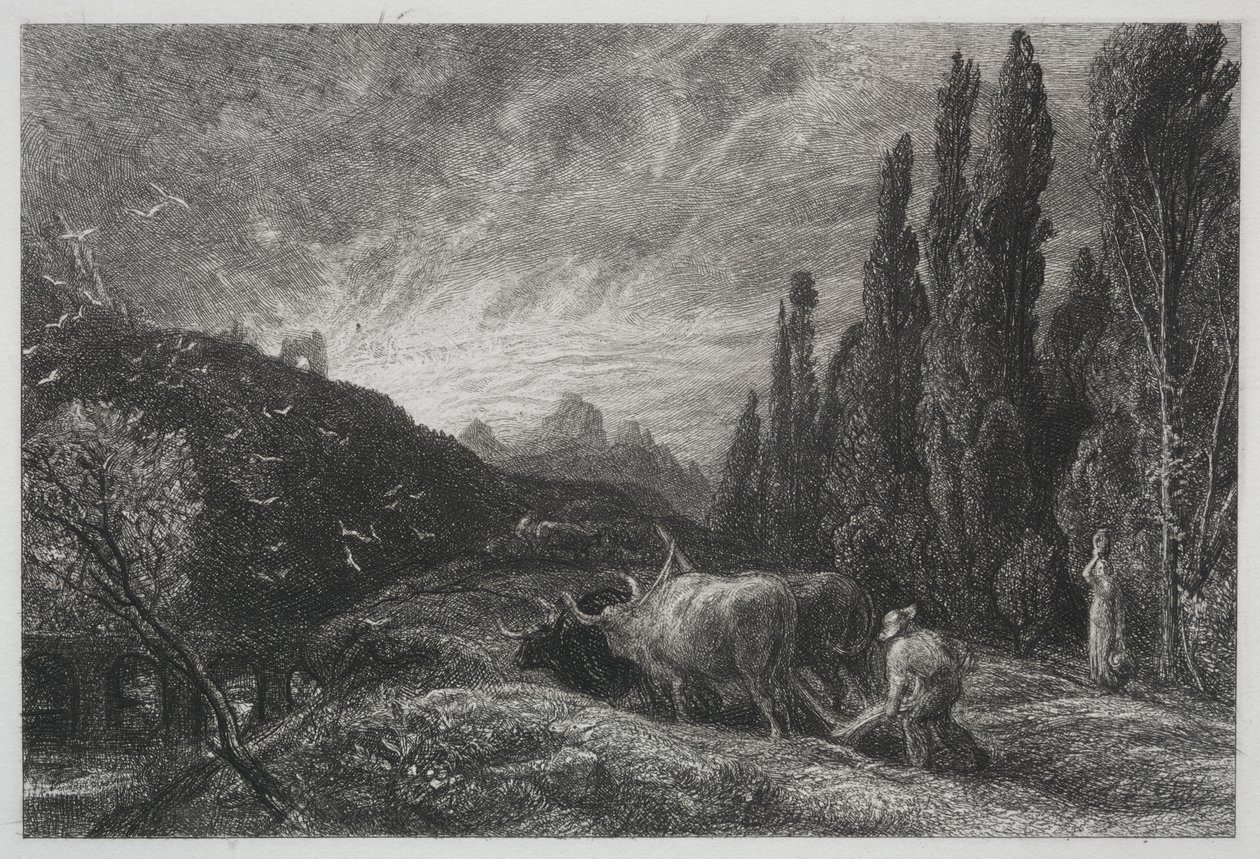 O Primeiro Lavrador de Samuel Palmer