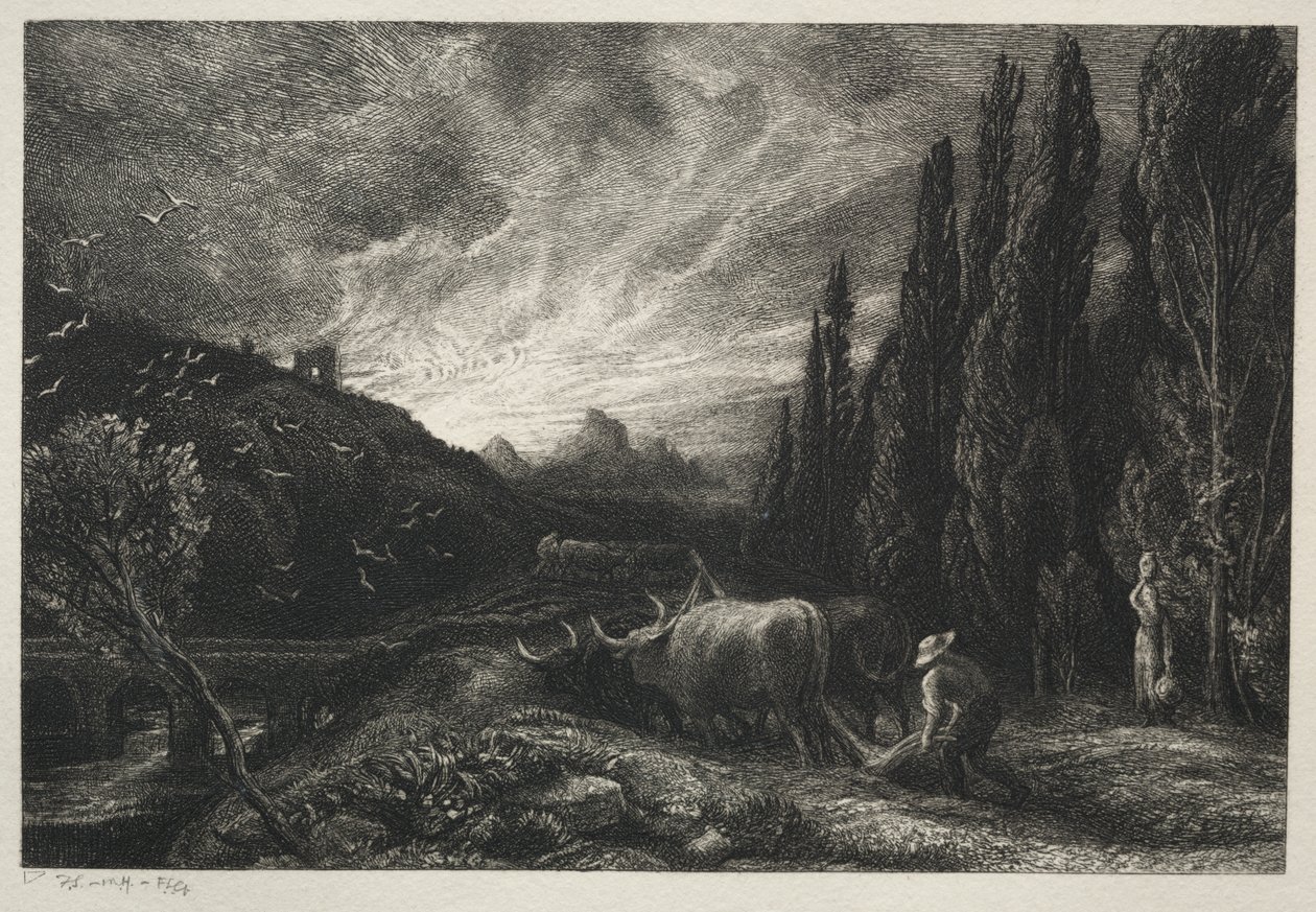 O Primeiro Lavrador de Samuel Palmer