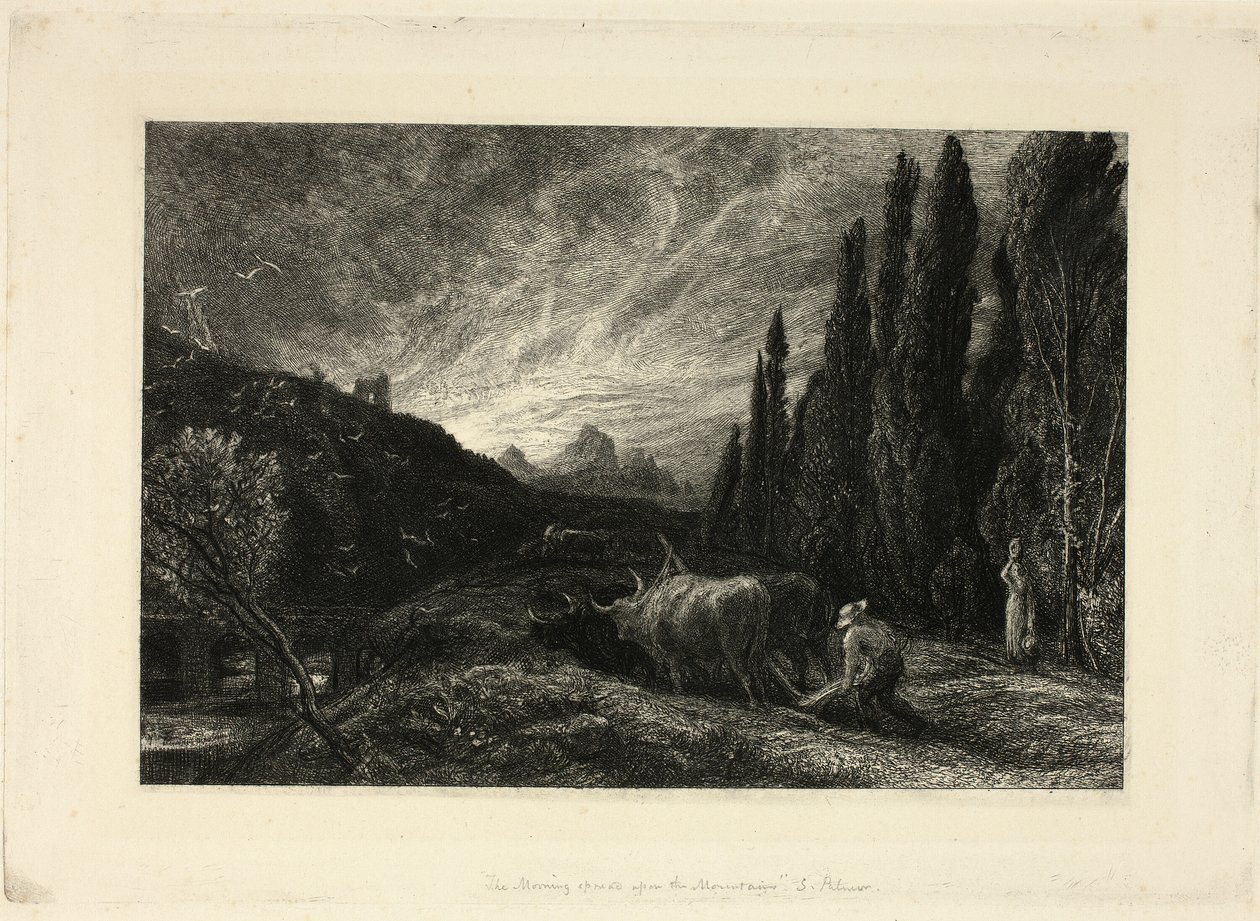 O primeiro lavrador de Samuel Palmer