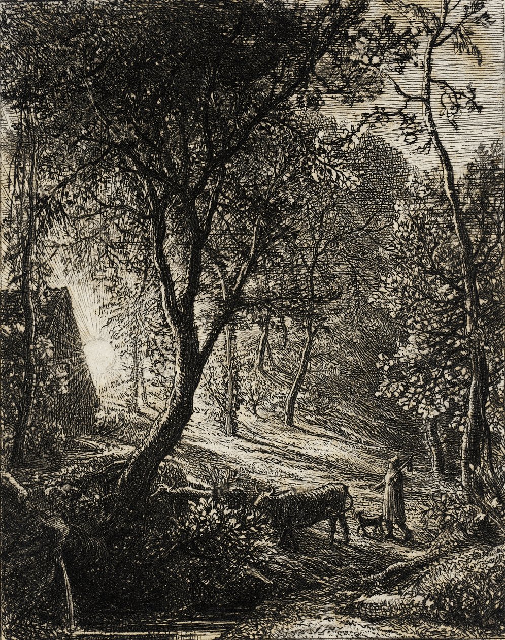 A cabana do vaqueiro de Samuel Palmer