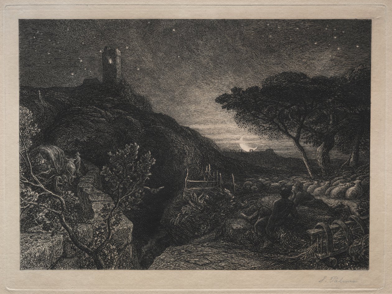A Torre Solitária de Samuel Palmer