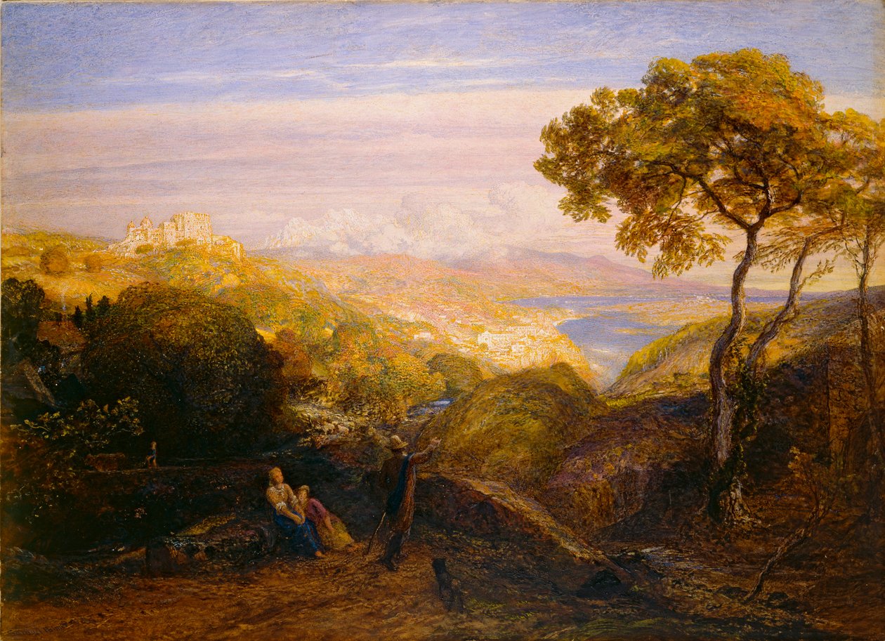 A perspectiva, 1864-1881 de Samuel Palmer