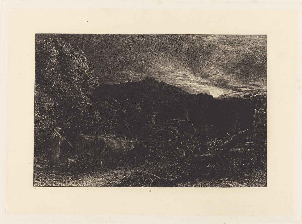 O Lavrador Cansado de Samuel Palmer