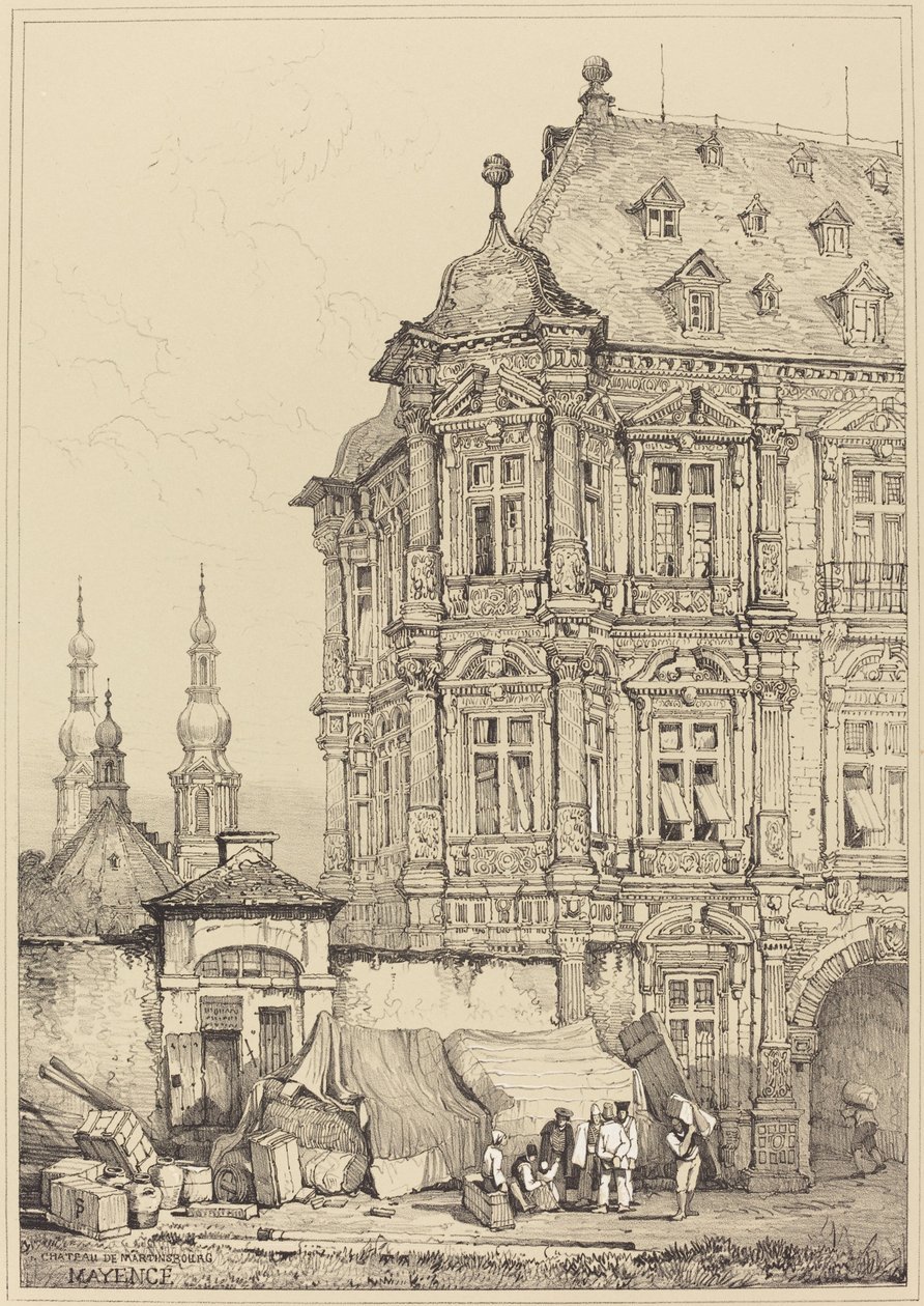 Castelo de Martinsburg, Mainz de Samuel Prout