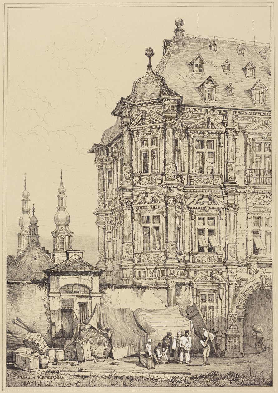 Castelo de Martinsburg, Mogúncia de Samuel Prout