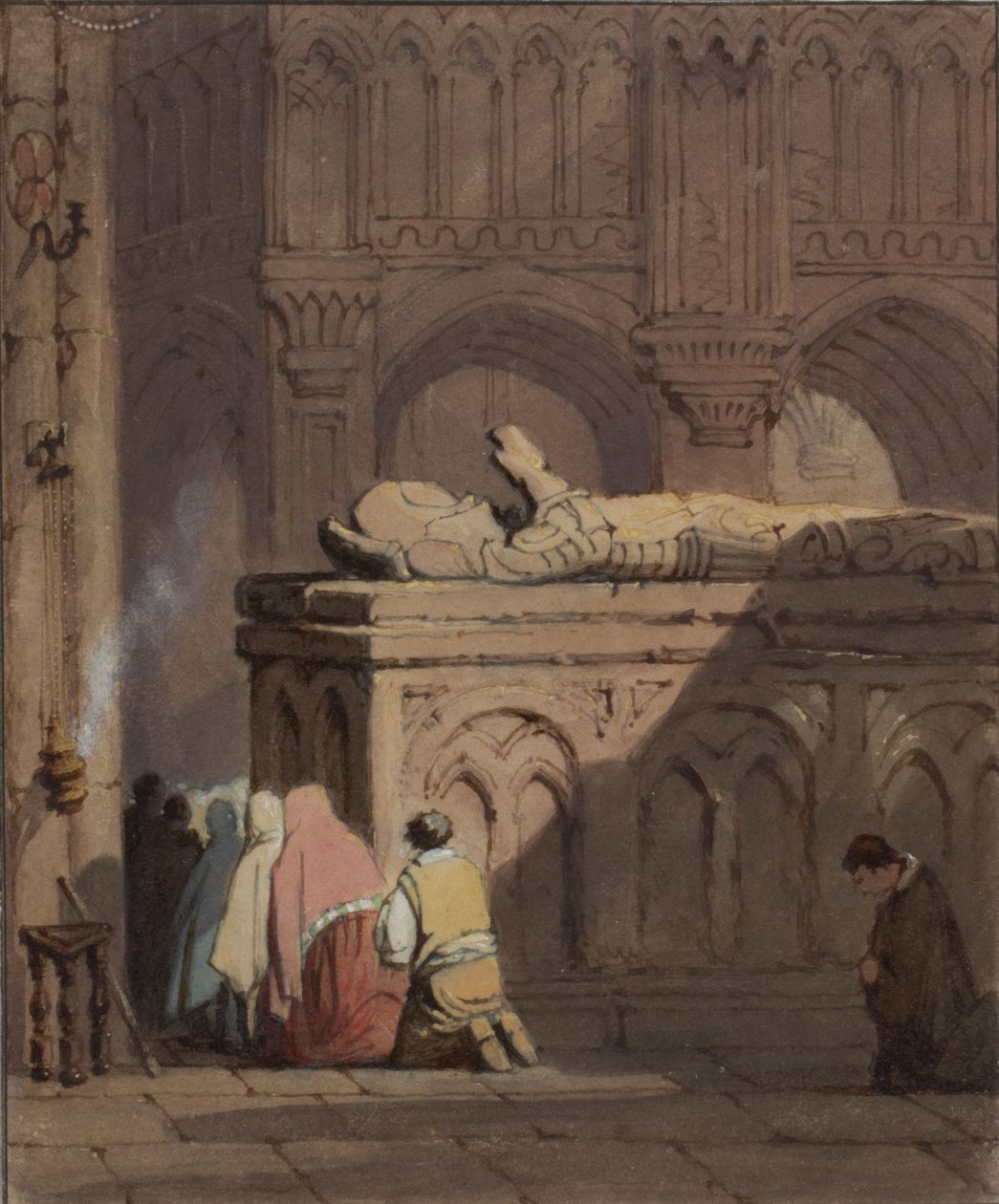 Interior de igreja de Samuel Prout