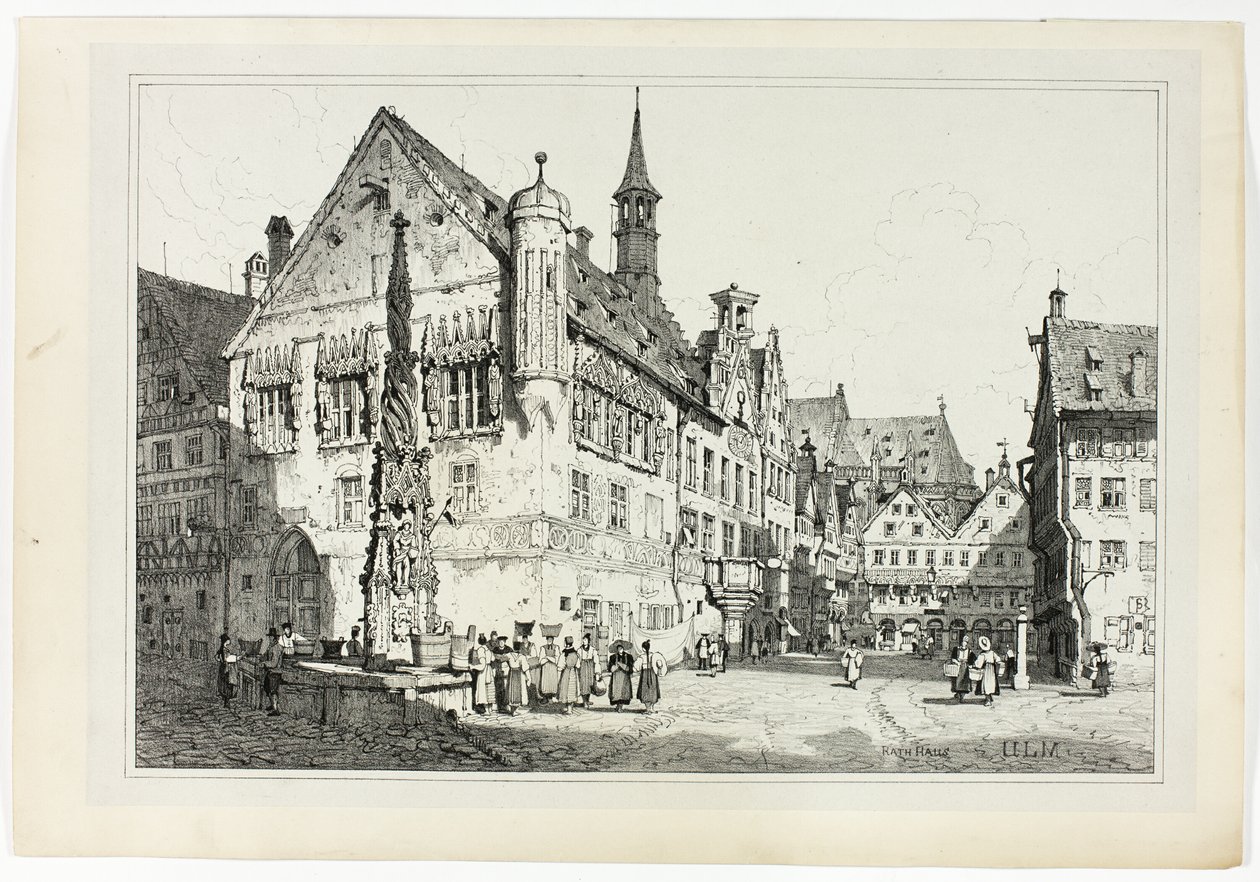 Rath House, Ulm de Samuel Prout