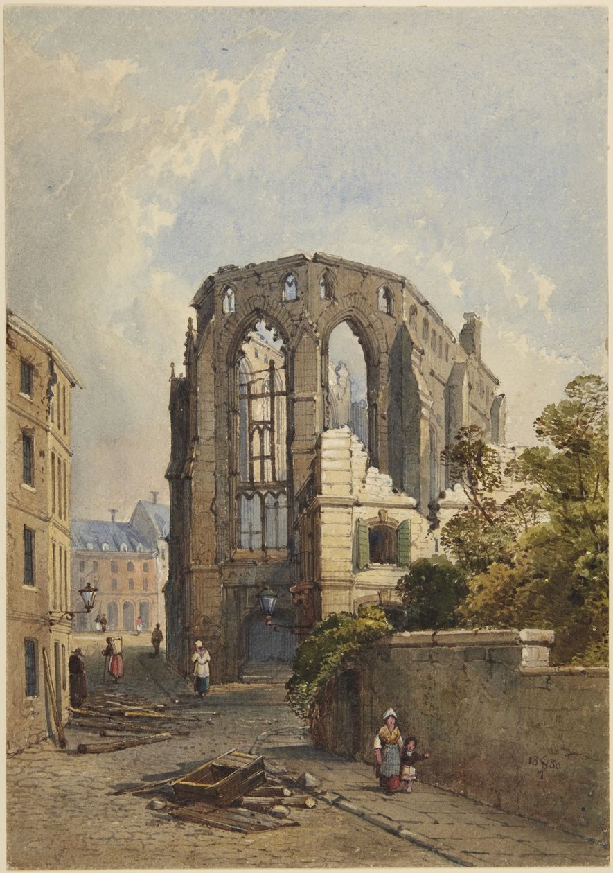 A biblioteca de Estrasburgo depois da guerra de Samuel Prout