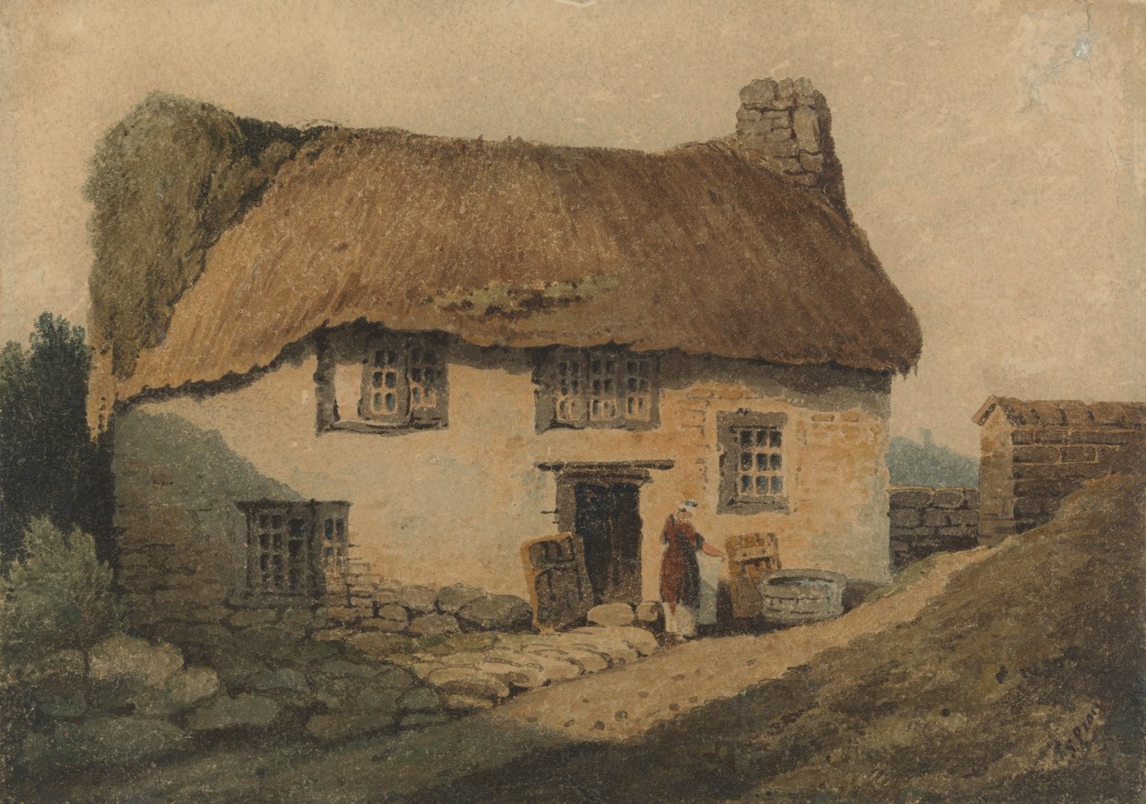 A cabana de colmo de Samuel Prout