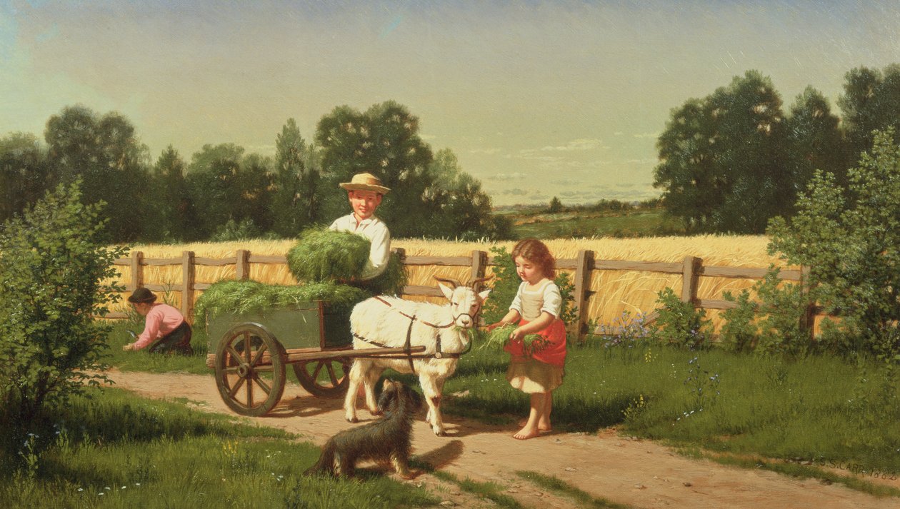 O carrinho de cabras de Samuel S. Carr
