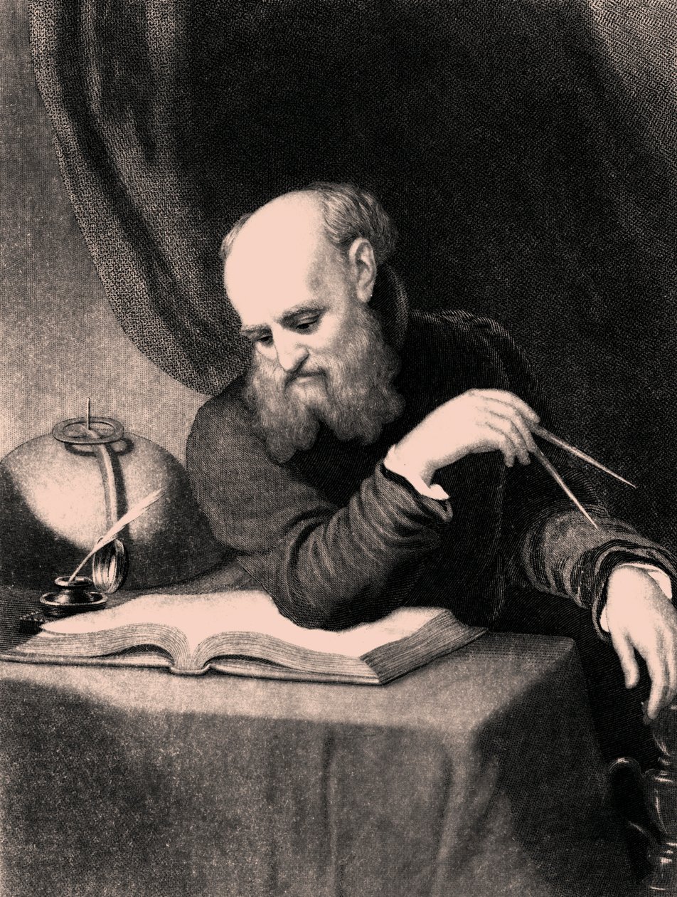 Galileu Galilei, 1852 de Samuel Sartain