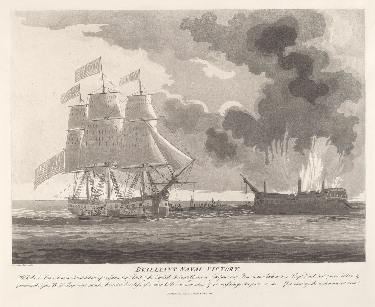 Brilhante Vitória Naval de Samuel Seymour