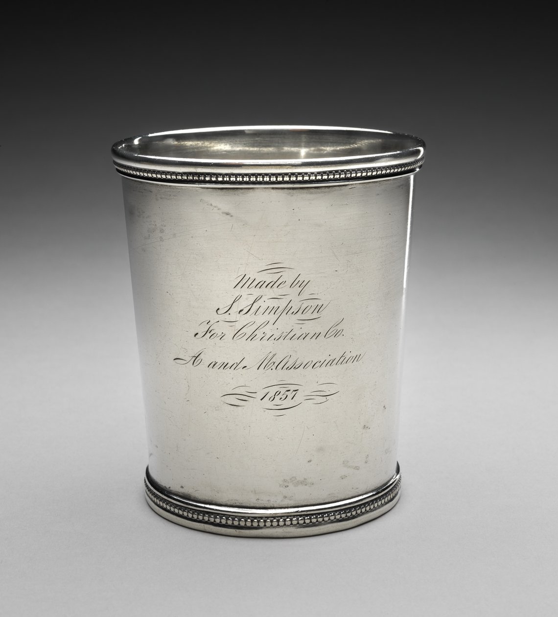 Tumbler, c. 1857 (prata) de Samuel Simpson