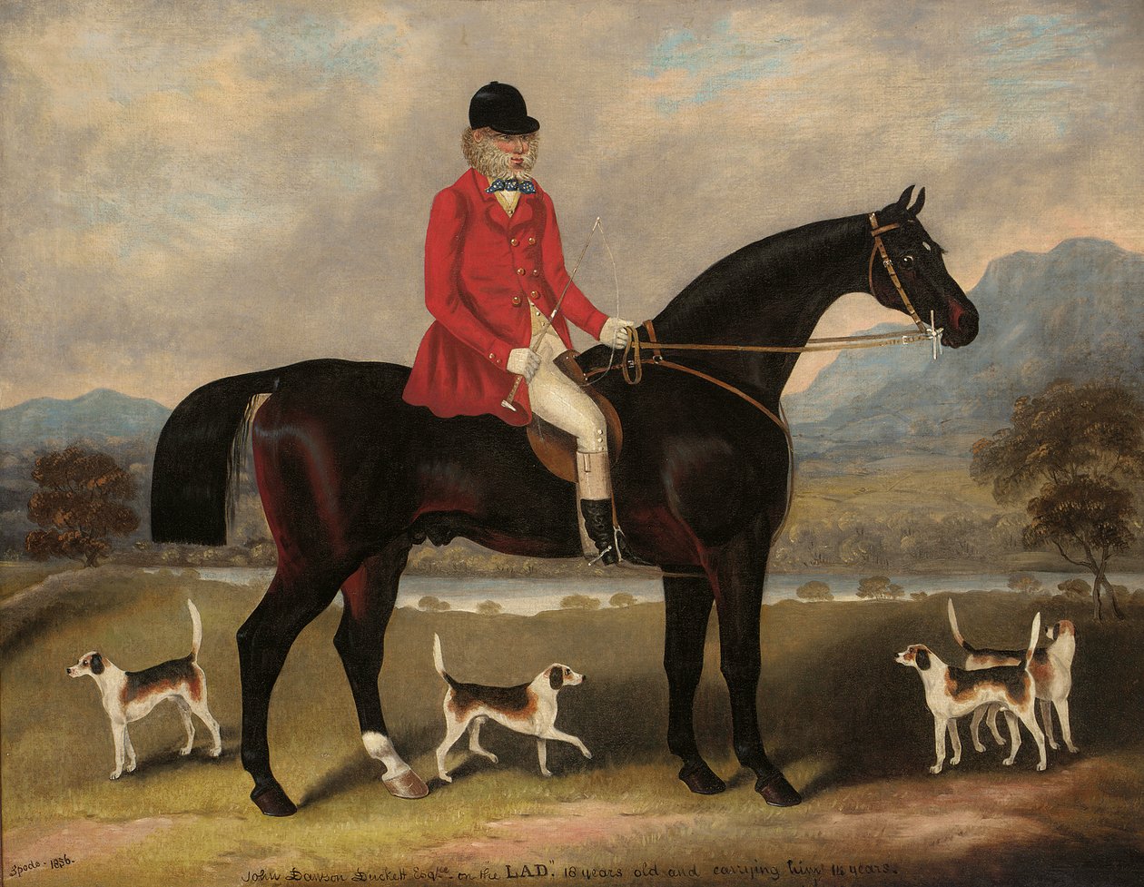 John Dawson Duckett em Lad, 1856 de Samuel Spode