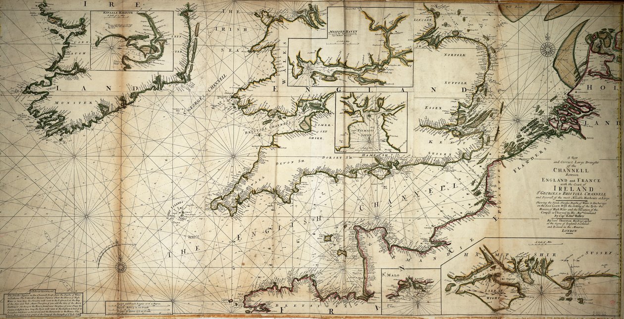 Georges  Bristoll Channell e vários dos portos mais notáveis em grande escala de Samuel Thornton