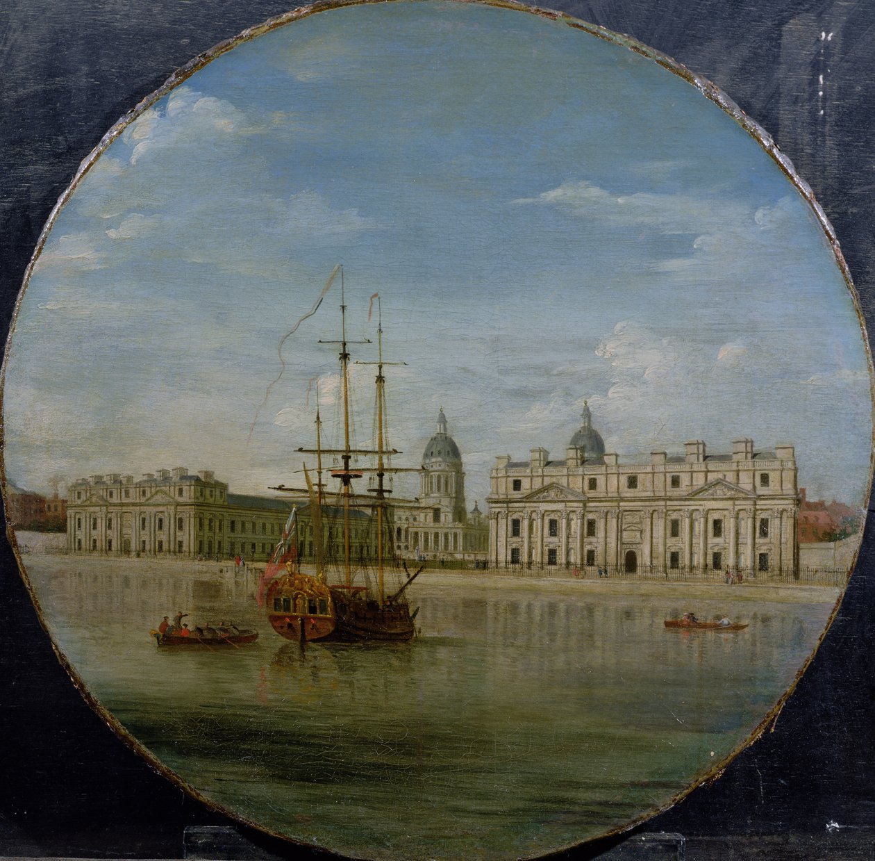 Hospital de Greenwich do rio, 1748 de Samuel Wale