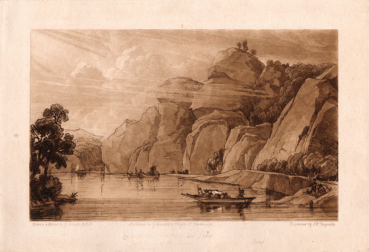 Entre Namur e Liege de Samuel William Reynolds