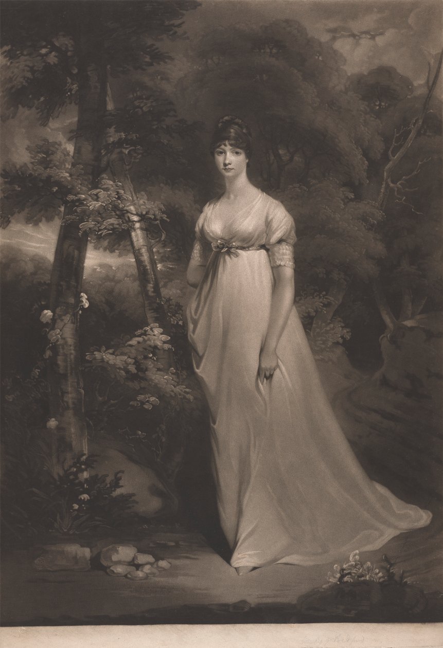 Sua Graça a Duquesa de Bedford de Samuel William Reynolds