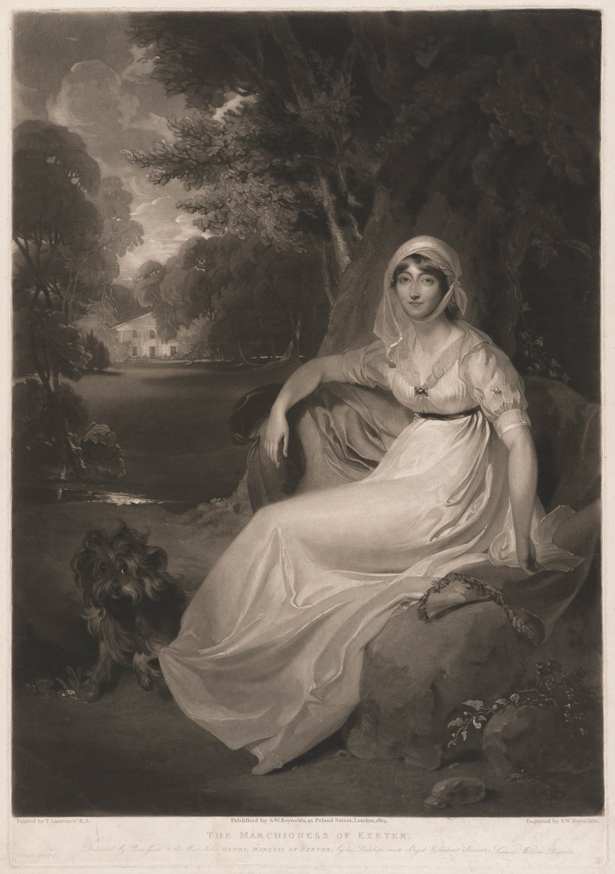 Marchioness de Exeter de Samuel William Reynolds