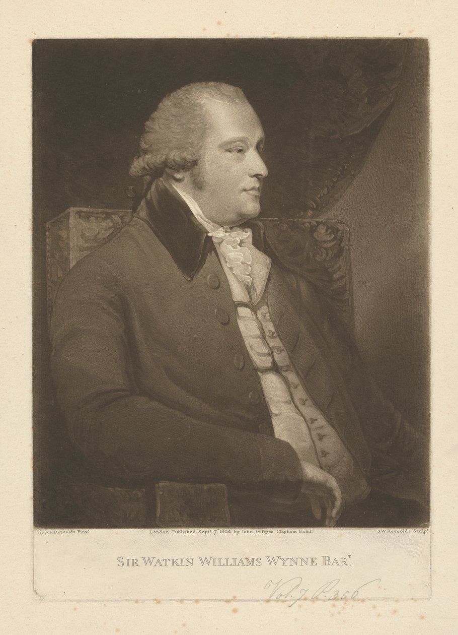 Sir Watkin Williams-Wynn, 4º Baronet Wynn de Samuel William Reynolds