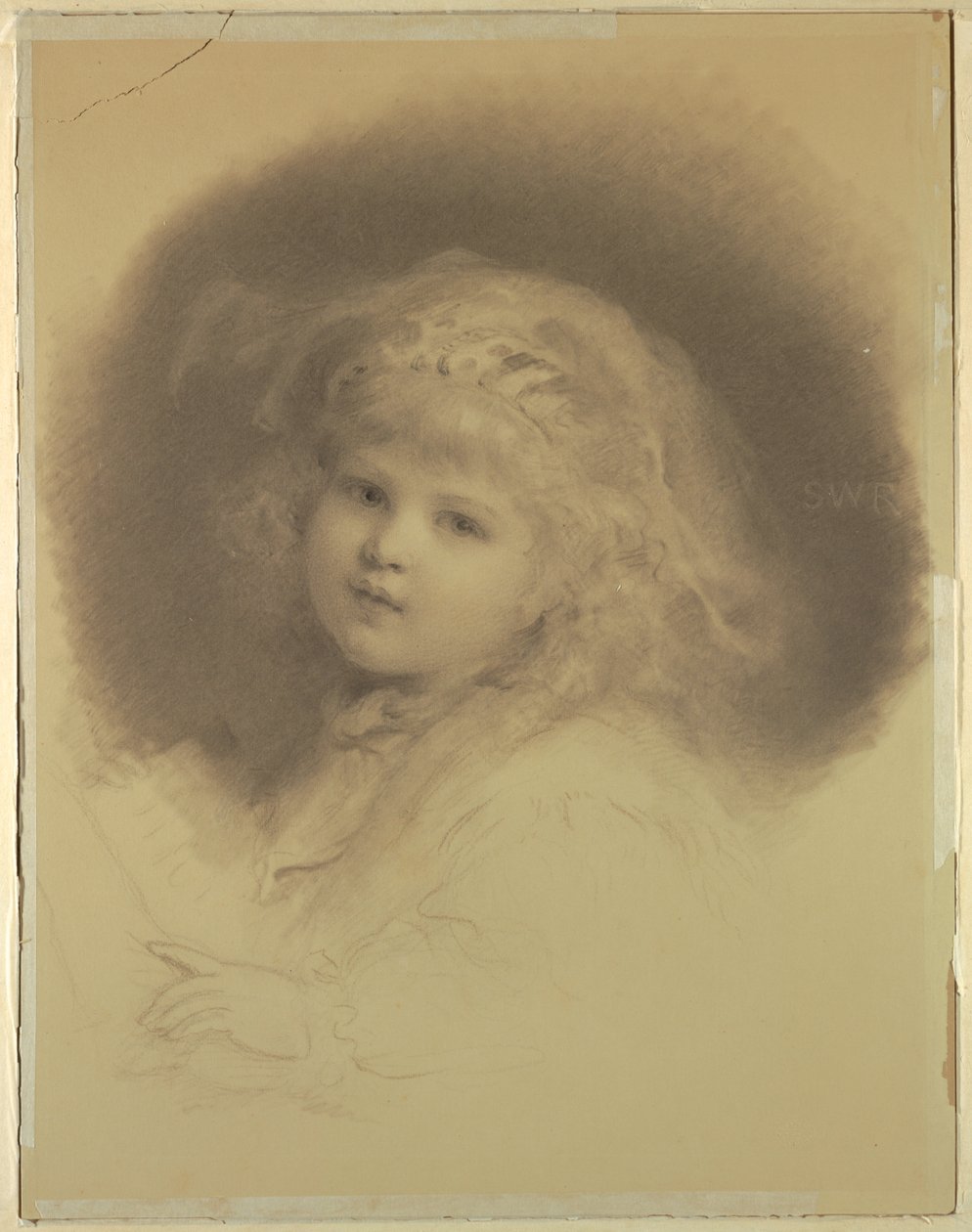 Retrato de uma jovem de Samuel Worcester Rowse