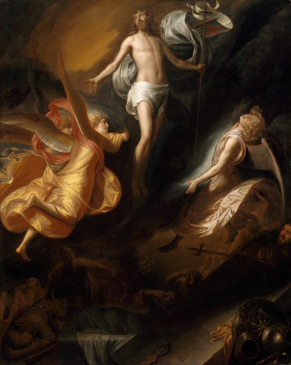 Ressurreição de Cristo, 166570. de Samuel van Hoogstraten