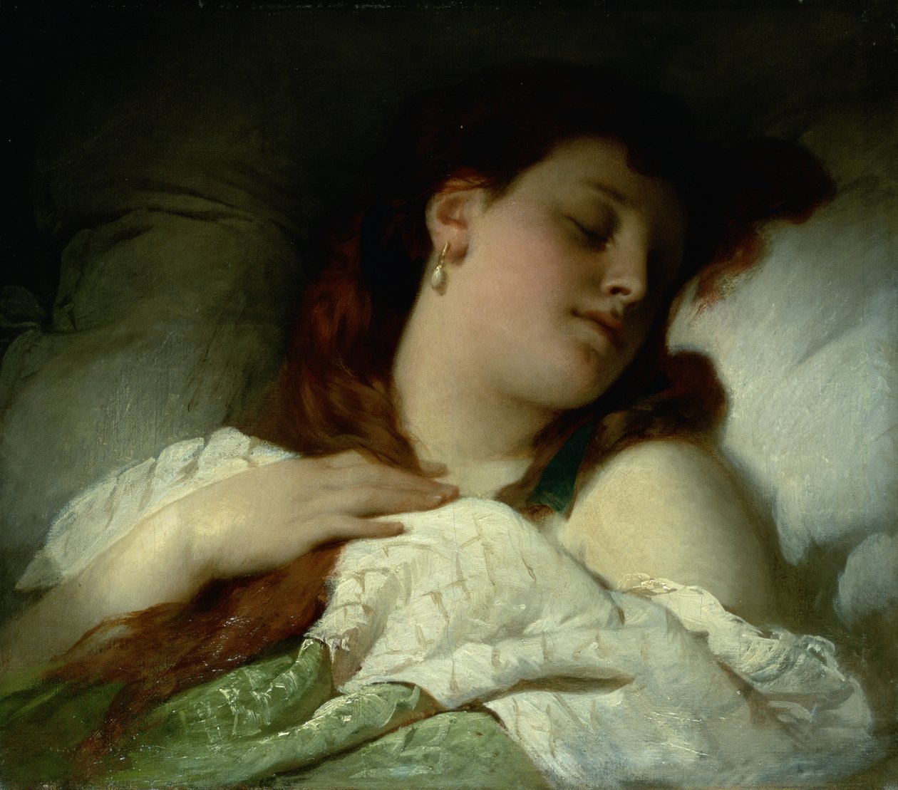 Mulher dormindo de Sandor Liezen Meyer