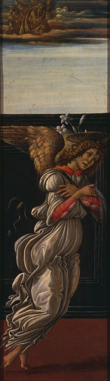 Arcanjo Gabriel de Sandro Botticelli