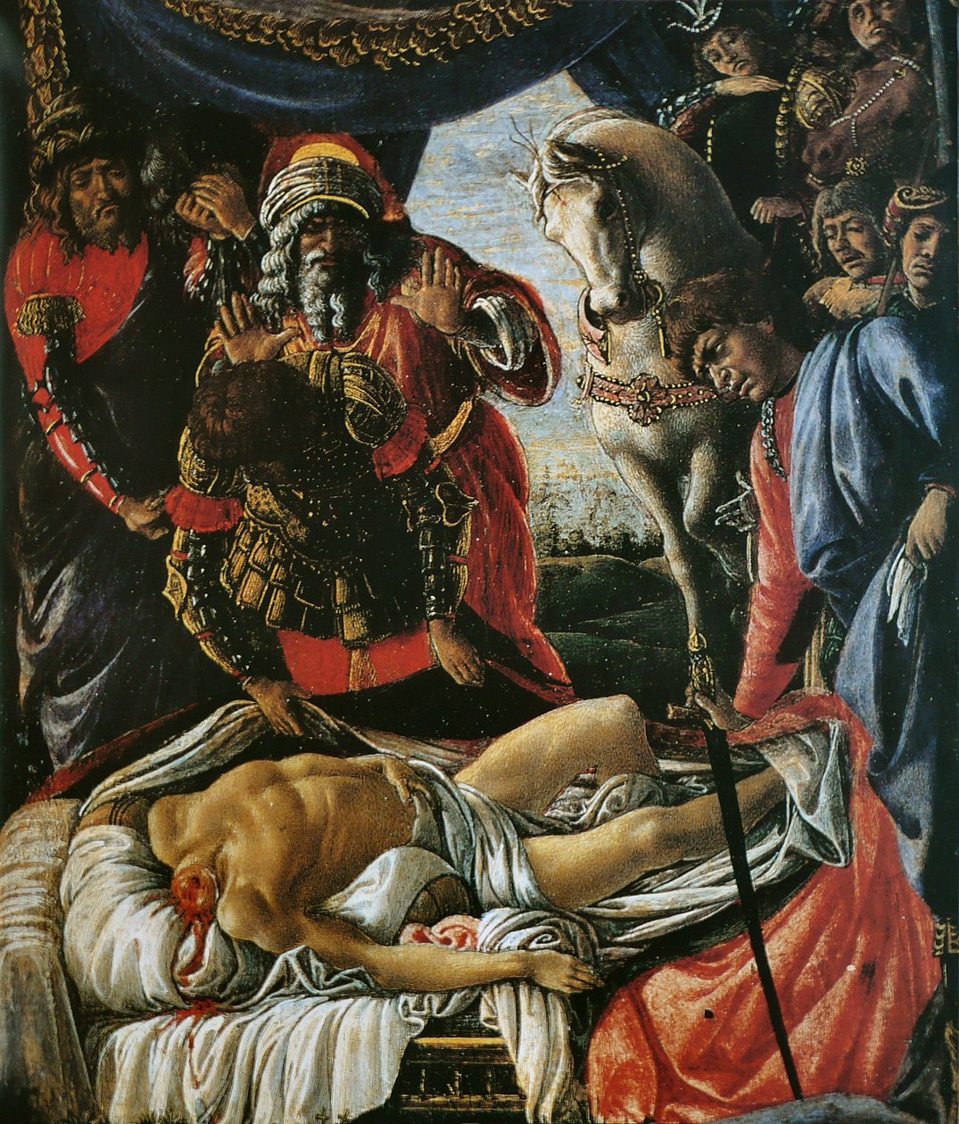 Descoberta do cadáver de Holofernes de Sandro Botticelli