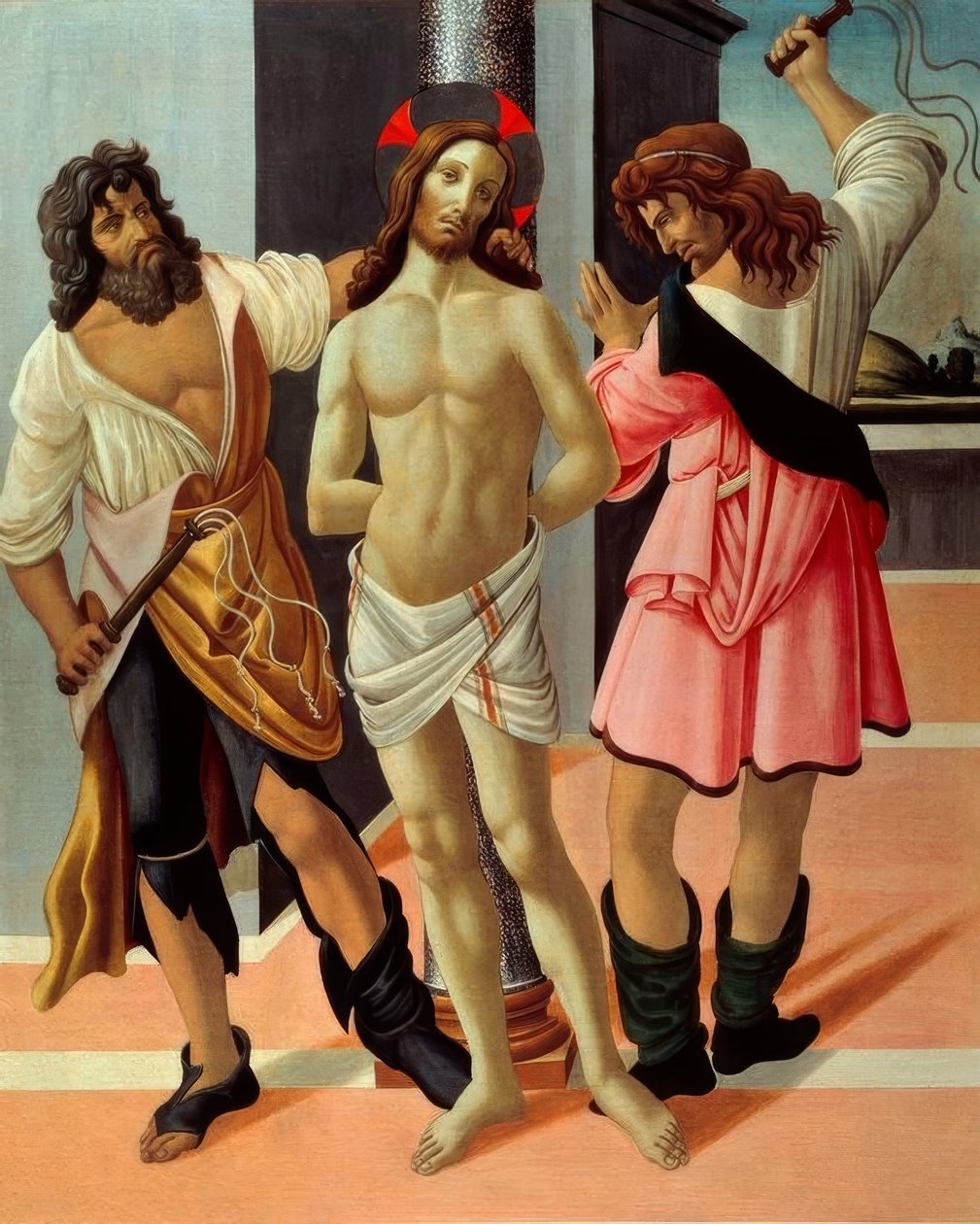 Flagelação de Cristo de Sandro Botticelli