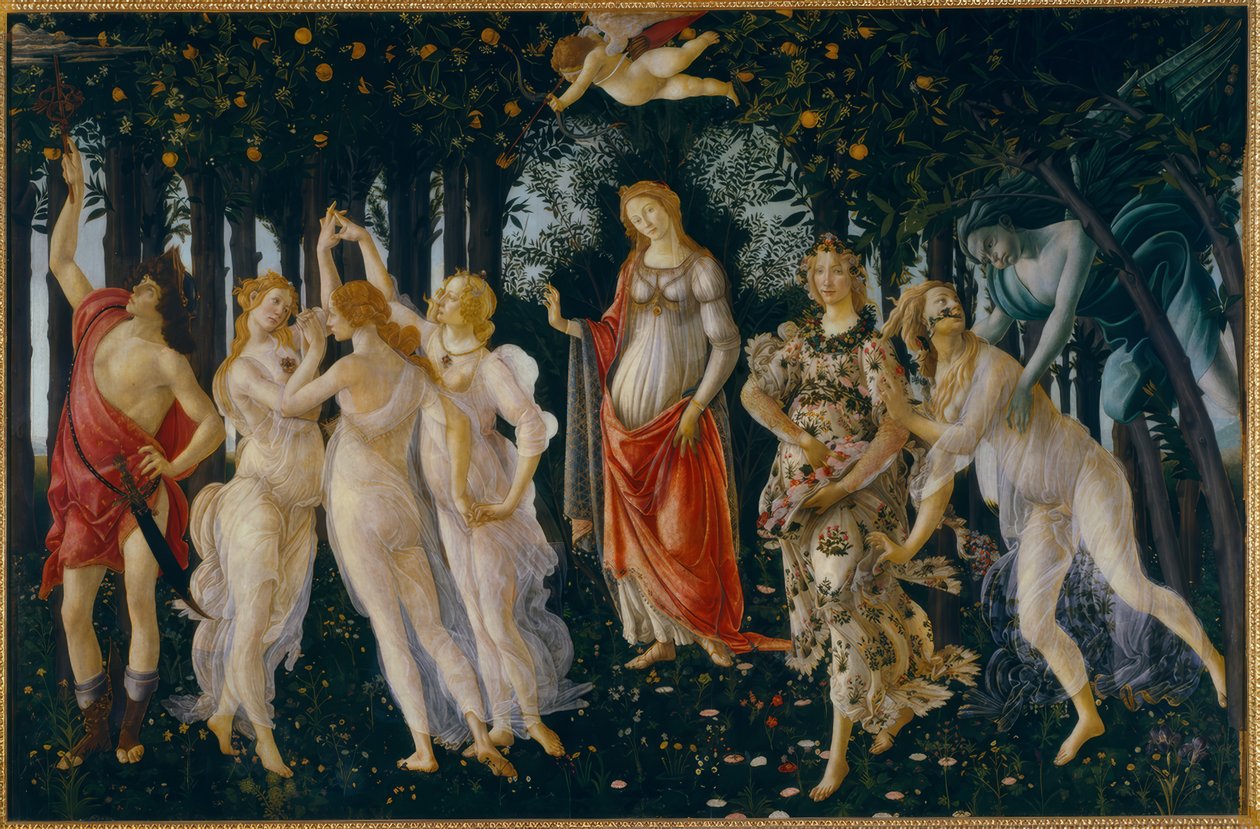 A primavera de Sandro Botticelli