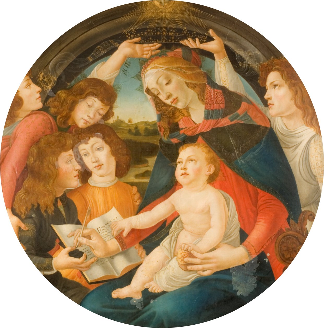 Madonna do Magnificat de Sandro Botticelli