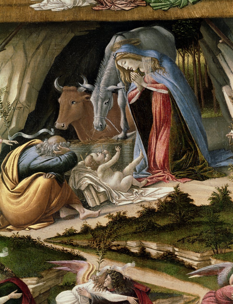Natividade Mística, 1500 de Sandro Botticelli