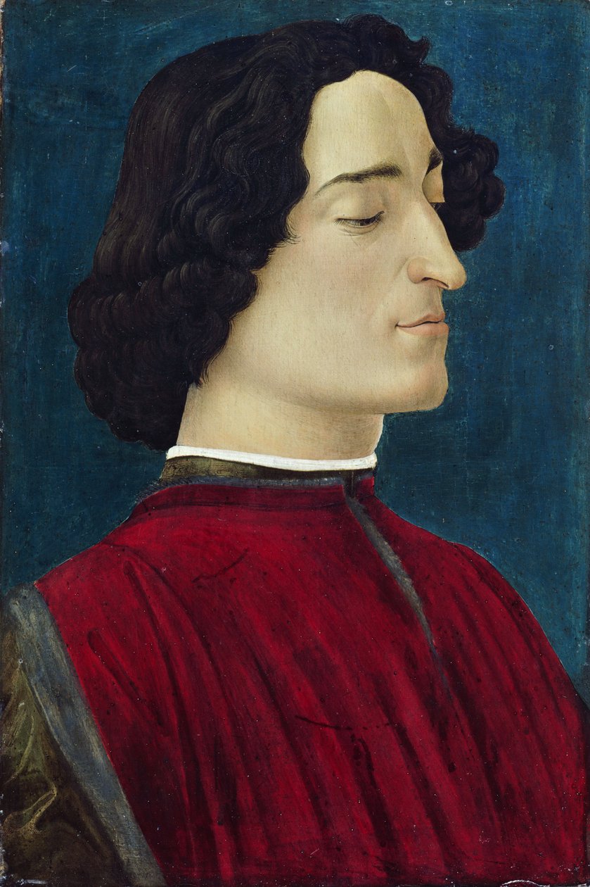 Retrato de Giuliano de &39;Medici de Sandro Botticelli