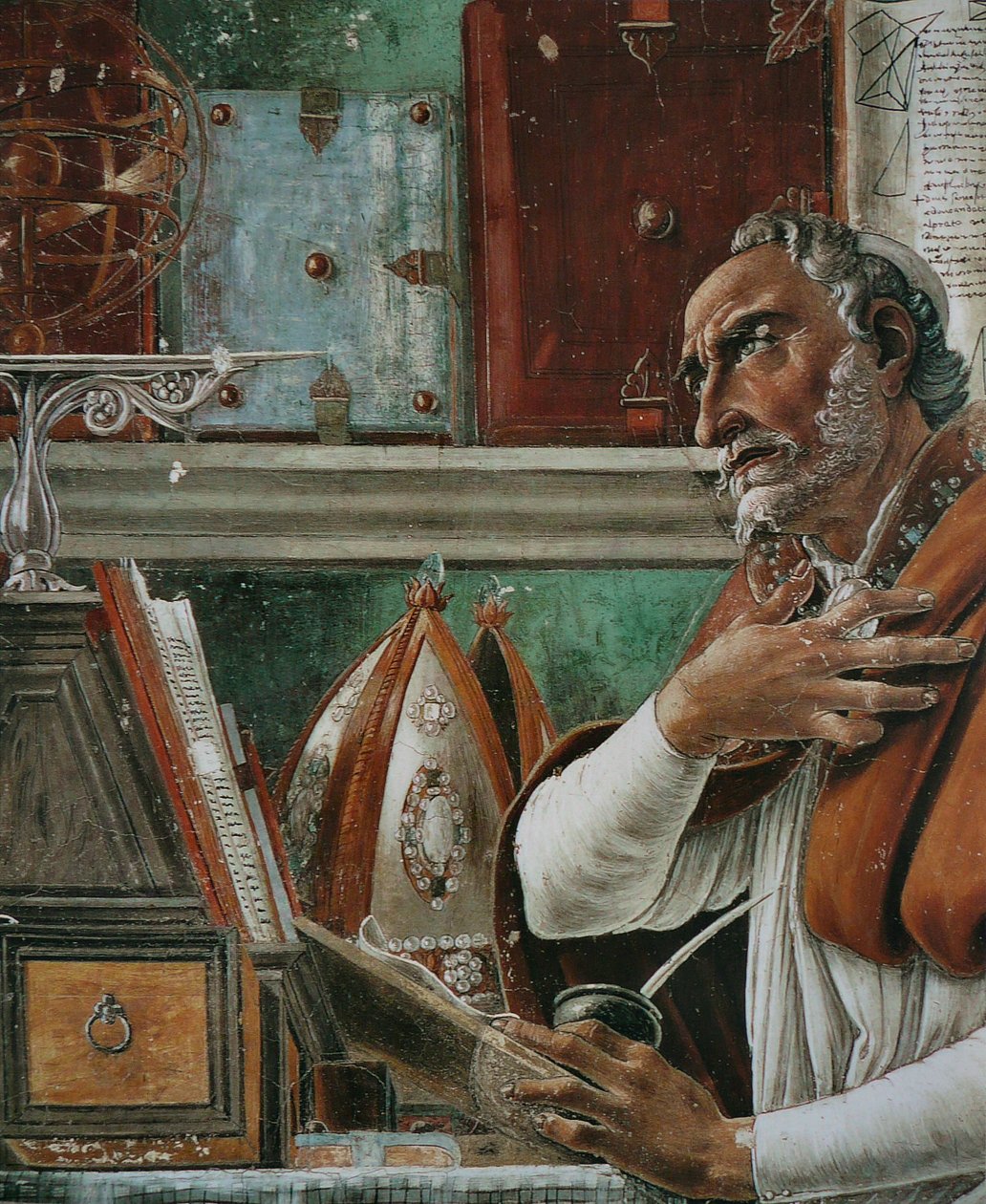 Santo Agostinho 1 de Sandro Botticelli