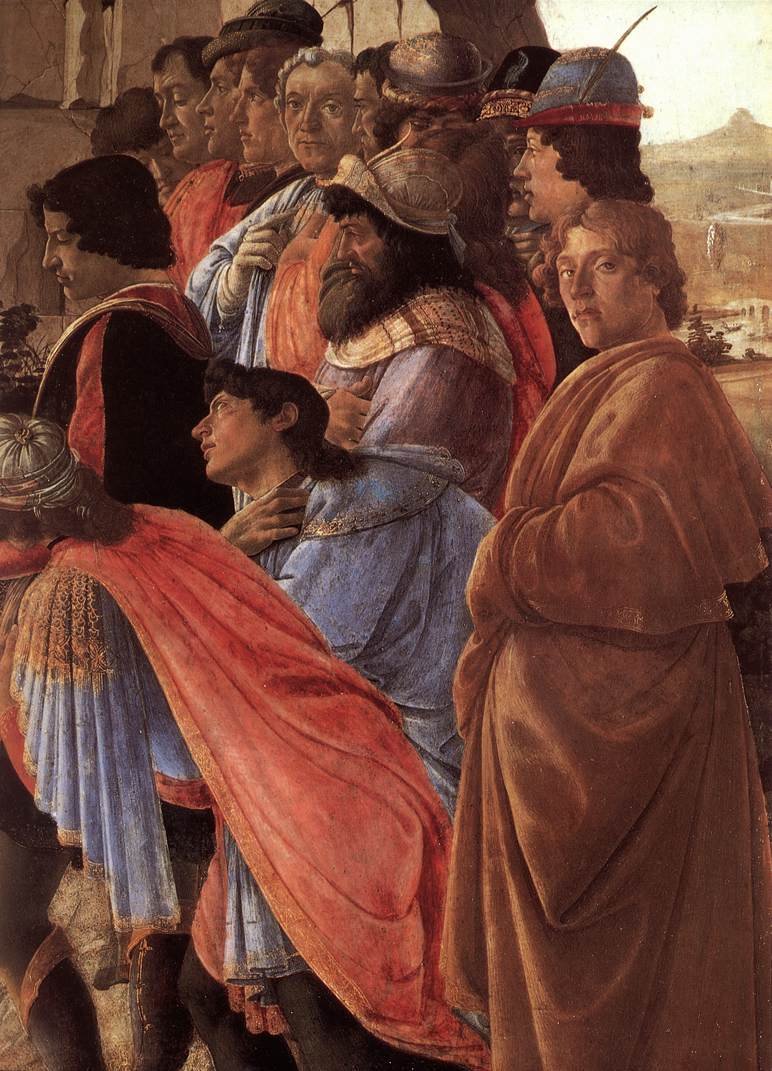A Adoração dos Magos de Sandro Botticelli