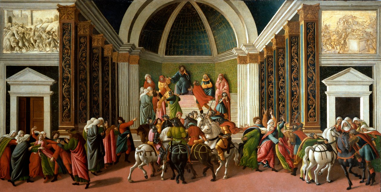 A história da Virgínia de Sandro Botticelli