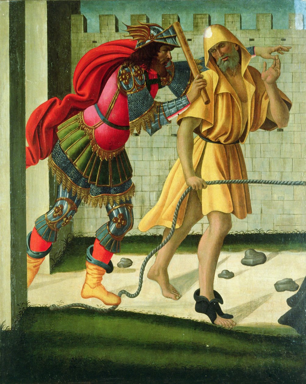 O Caminho do Calvário de Sandro Botticelli