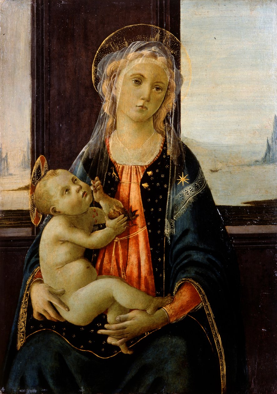 Madonna of the Sea 1476 (pintura) de Sandro Botticelli