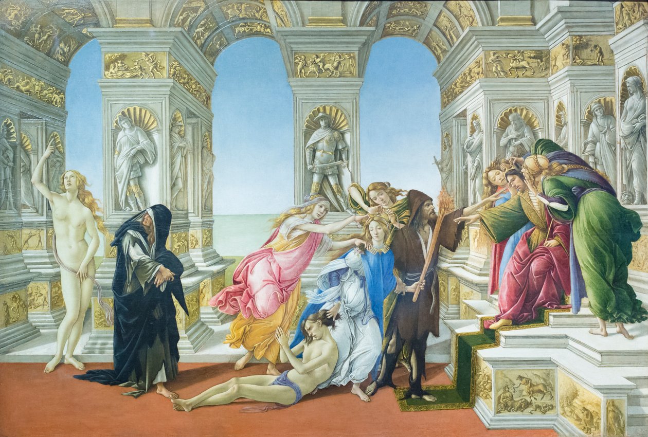 A calúnia de Apelles de Sandro Botticelli