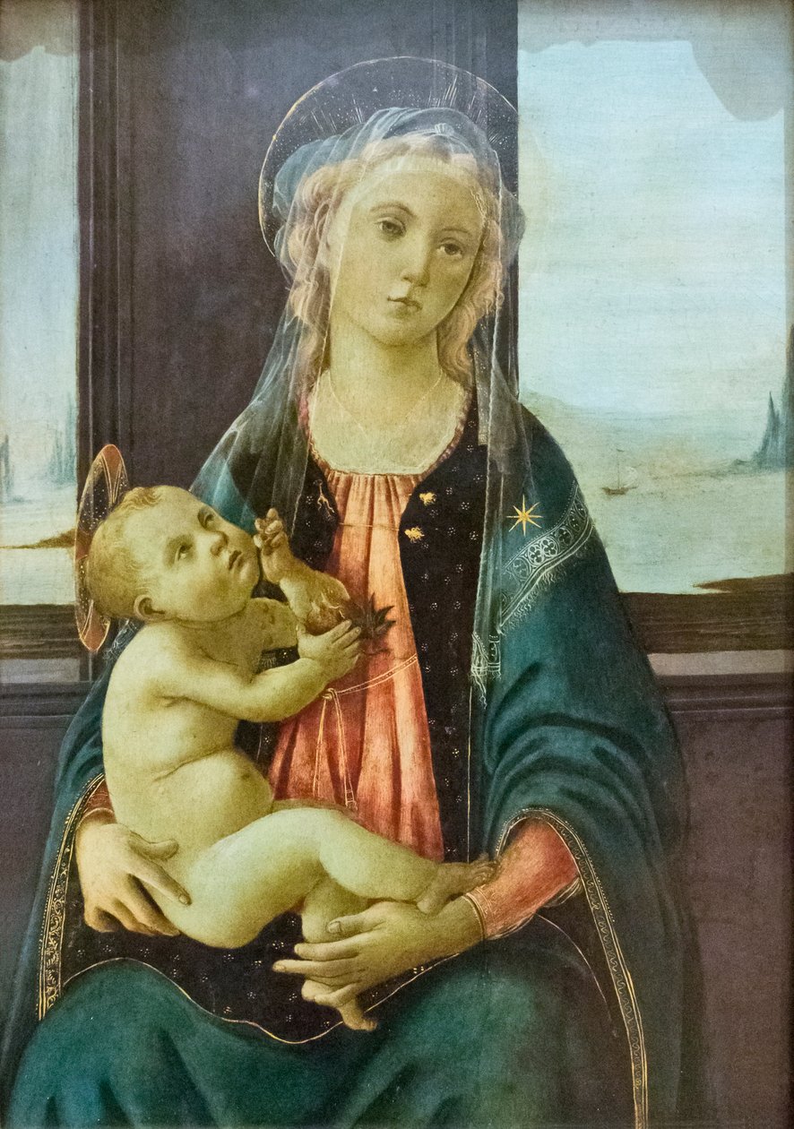 A Virgem do mar de Sandro (attr. to) Botticelli