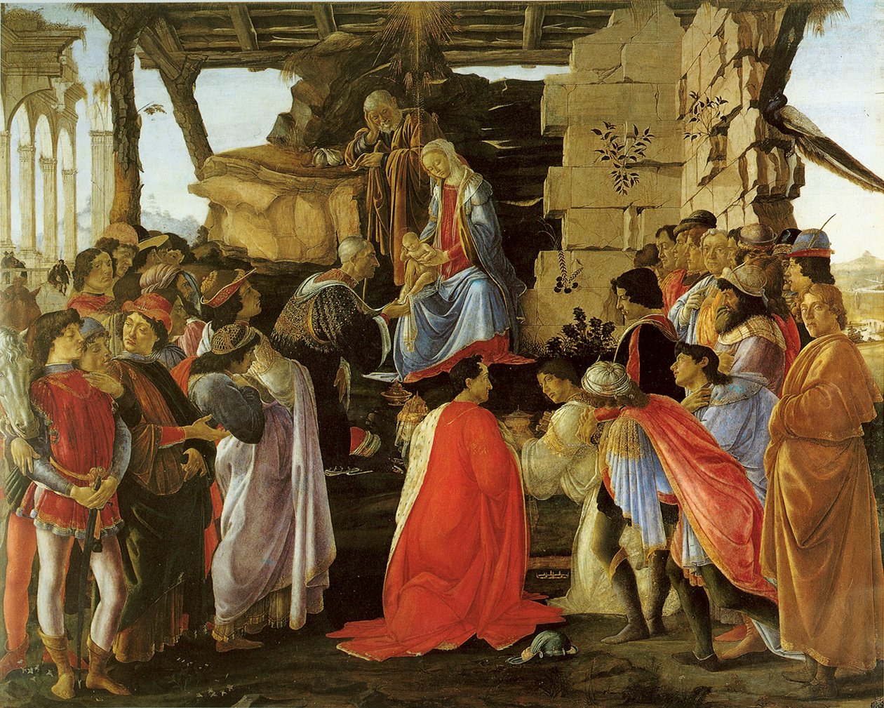 Adoração dos Magos Título(s) alternativo(s): de de Sandro Botticelli