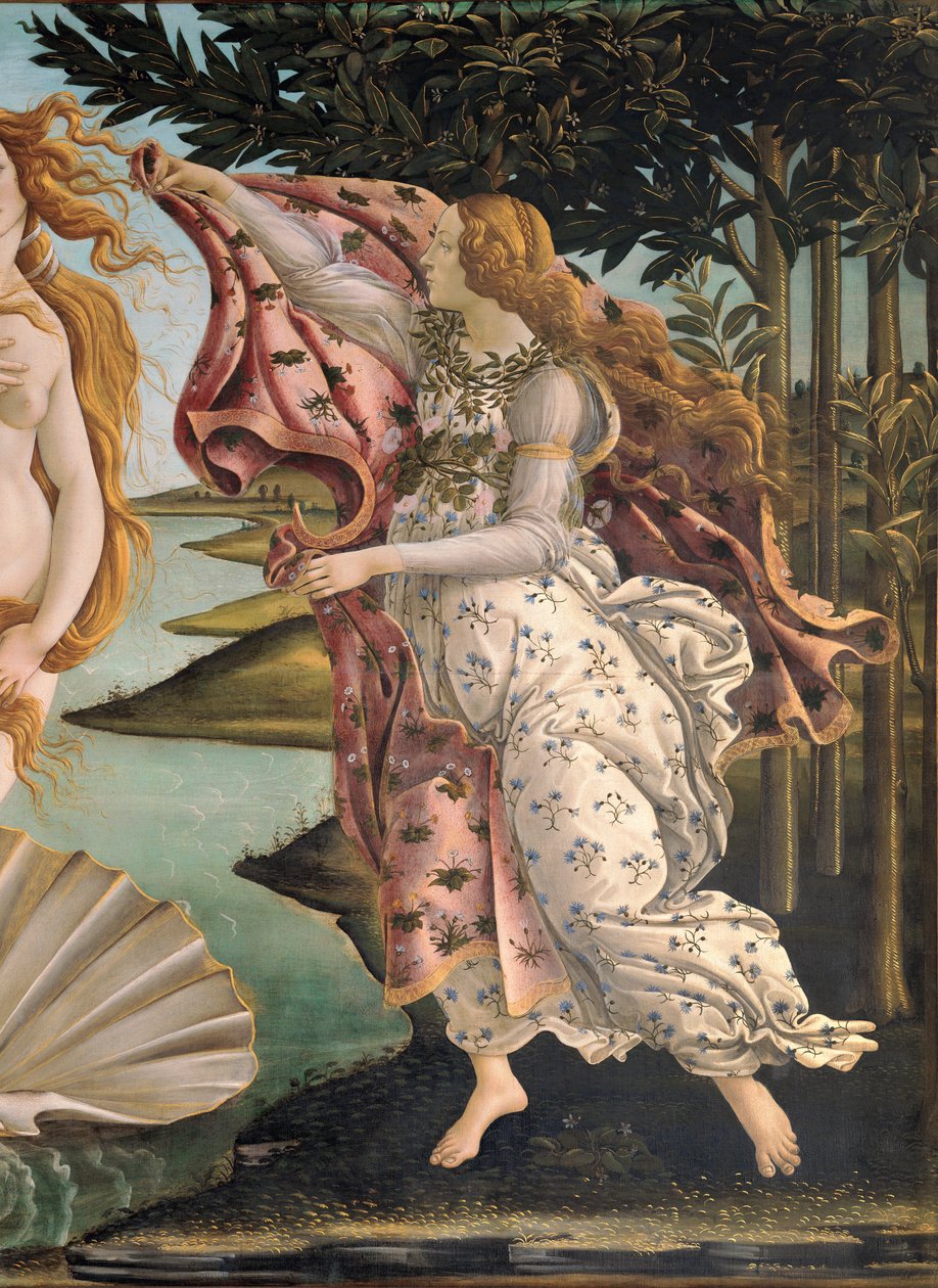Nascimento de Vênus de Sandro Botticelli