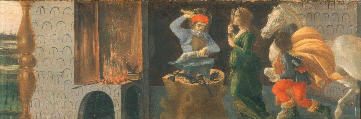 O milagre de São Eligio de Sandro Botticelli