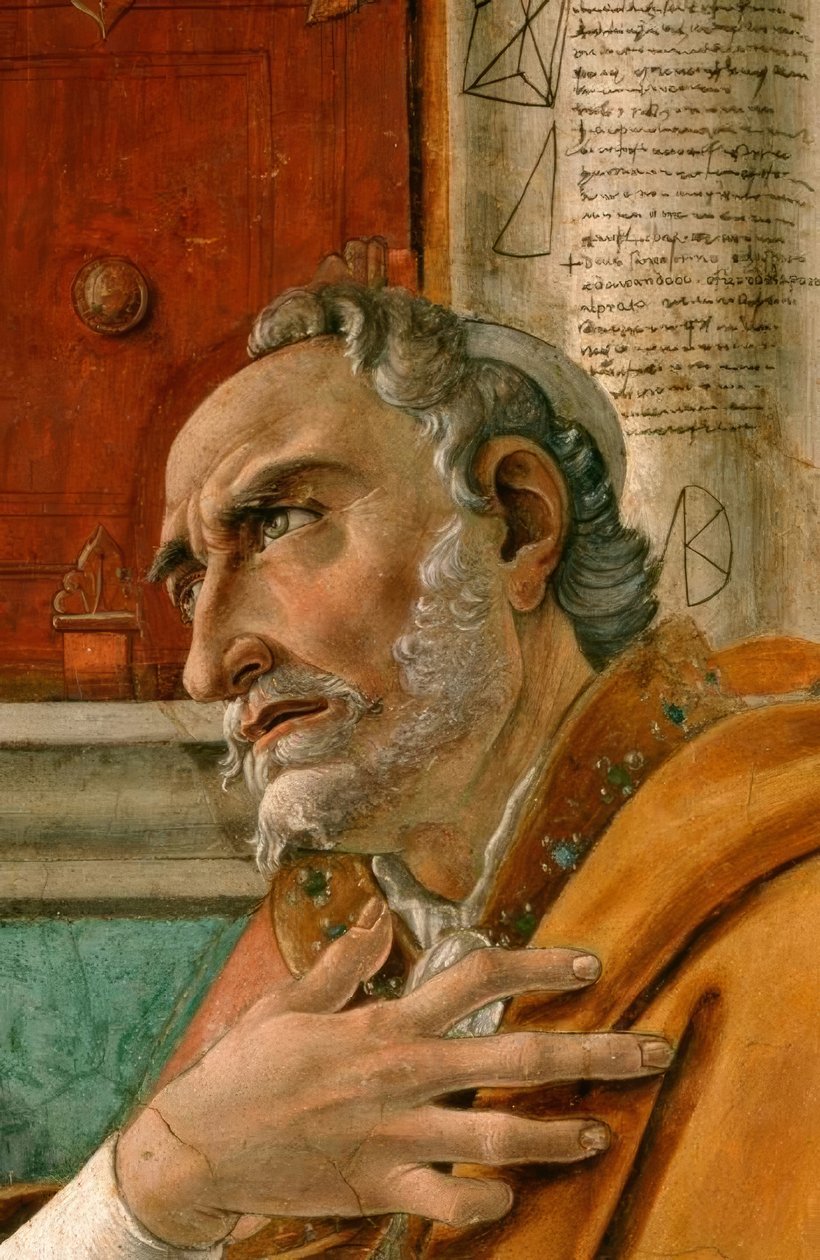 Santo Agostinho de Sandro Botticelli