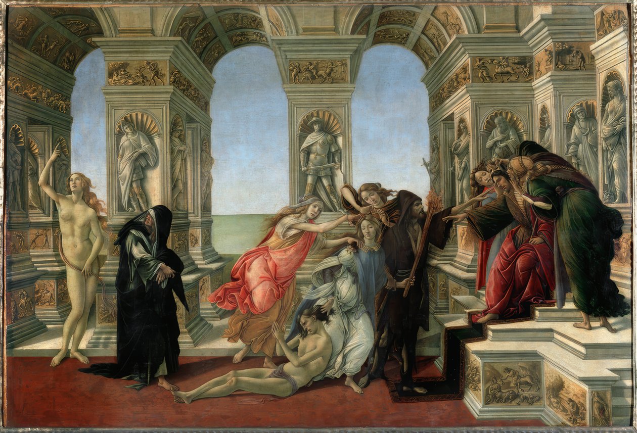 A calúnia de Apelles de Sandro Botticelli