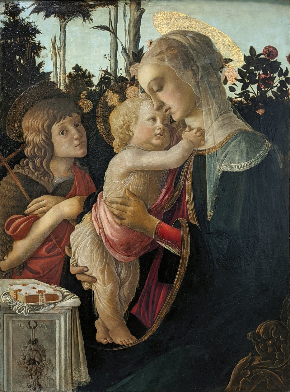 Francês:  La Vierge et l