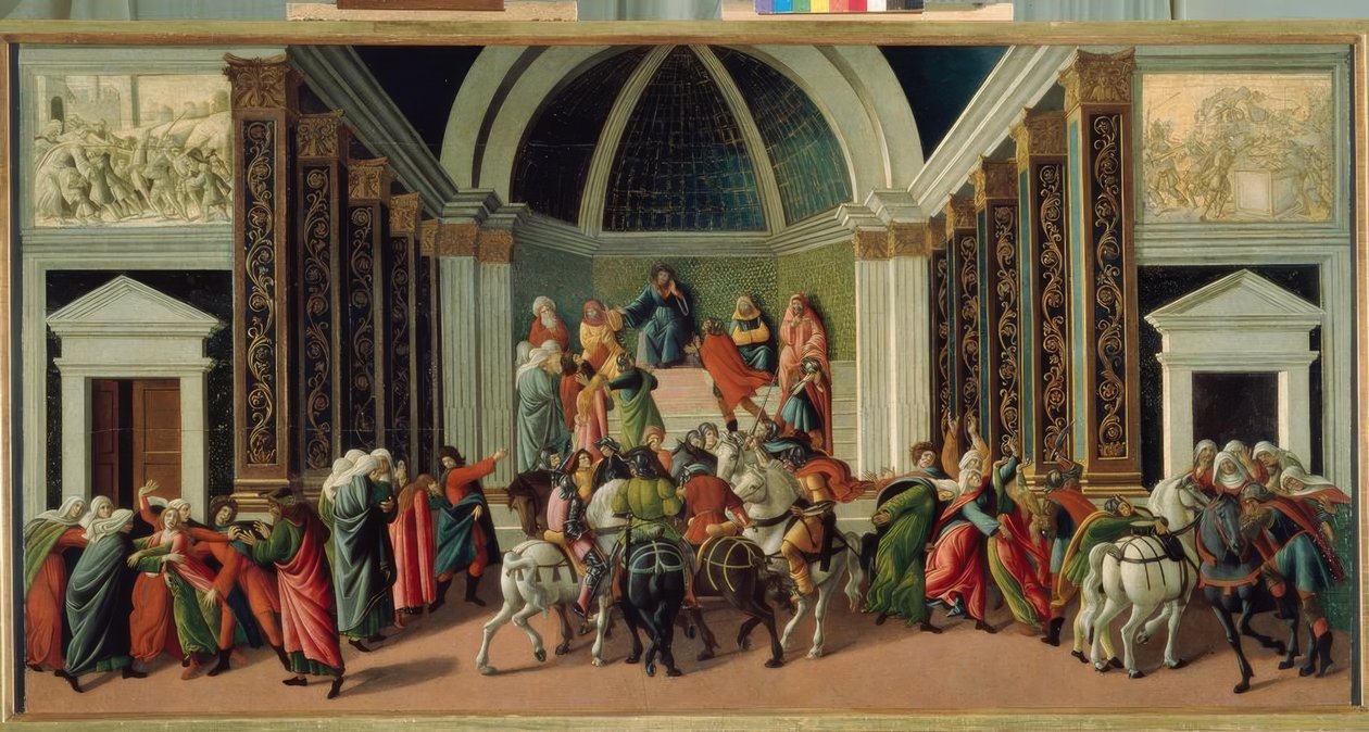 História da Virgínia de Sandro Botticelli